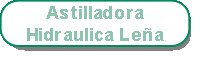 Astilladora Hidraúlica Leña